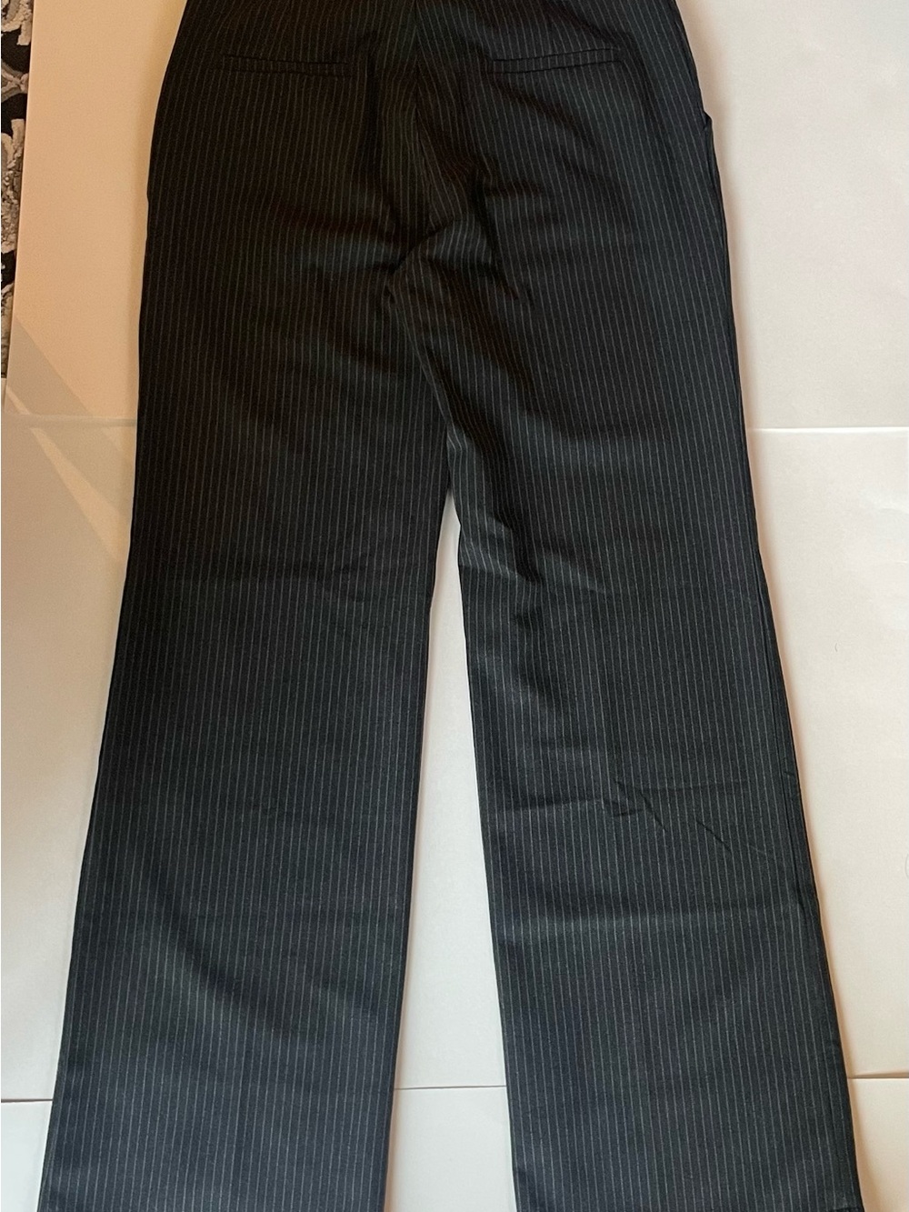 John Galt Brandy Melville Pinstripe Gray Dress Pants - Picture 7 of 7
